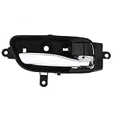 Interior Door Handle, Front Right Passenger Side, Fit for 2013-2019 Nissan Altima Murano Pathfinder Titan XD, Replace # 80670-3TA0D