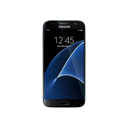 SAMSUNG Galaxy S7 G930A 32GB AT&T Unlocked 4G LTE Quad-Core Phone w/ 12MP Camera - Black Onyx