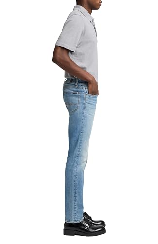 7 For All Mankind Men's Slimmy Squiggle Slim Fit Jeans3