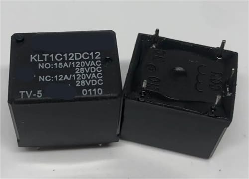 Relais KL T1C15DC12 résout panne circuit T73C-12V 5 broches 1pc
