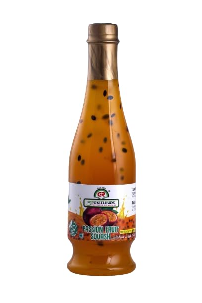 Green Root Natural Drink| Passion Fruit Squash | Passion Fruit Juice Syrup (500Ml), Liquid (B0D2R8PNR7) Amazon Price History, Amazon Price Tracker