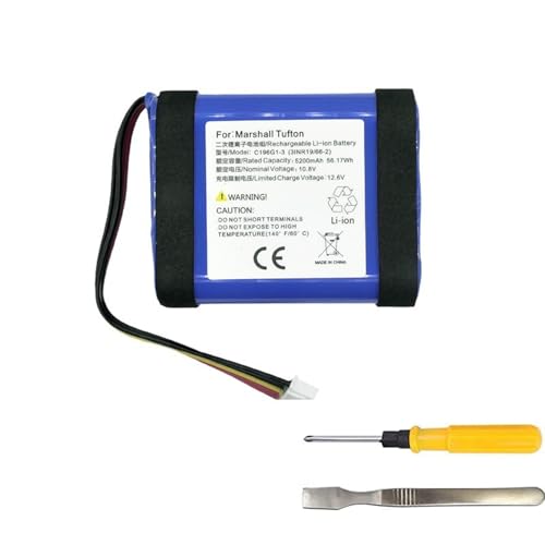 CAESEAYORK 5200mAh Replacement Battery for Marshall Tufton C196G1 Portable Speaker