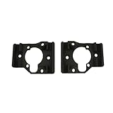 Zieichy LH &RH Side Mirror Mount Bracket Set Compatible with Jeep XJ Cherokee &MJ Comanche 1984-1996，Replace 55238, 55034123, CH1320124