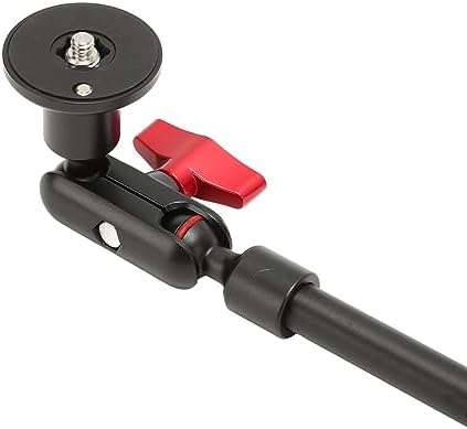 LICAEVEY 31 Adjustable Magic Arm with Clamp Camera Mount, Articulating Arm Friction Magic Arm Camera Mount Clamp with 1/4in and 3/8in Thread for LED Light Video Rig Tripod