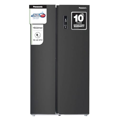 Panasonic 734 Liters Side By Side Refrigerator, Inverter, Surround