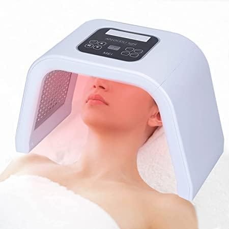Omega LED Face Mask: 7 Color Light Therapy SPA Facial Equipment for Skin Rejuvenation and Body Beauty