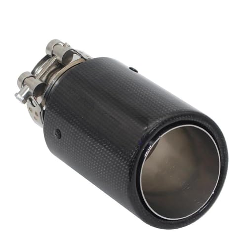 Tuyaux d'échappement inox argent et carbone pour rénover un silencieux rouillé