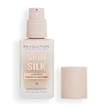 Makeup Revolution, Skin Silk Serum Foundation, Light to Medium Coverage, Contains Hyaluronic Acid, F3, 23ml