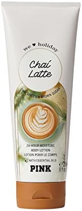 Victoria's Secret Pink Chai Latte Fragrance Body Lotion 8 Fl Oz (Chai Latte), Pack of 1, 1.0 Count