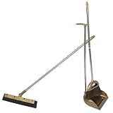 Balai à main : le kit de nettoyage est petit et compact, il ne prend pas de place ; le balai et le grattoir peuvent être accrochés au mur. outils de nettoyage