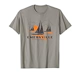 Emeryville California Sailing Souvenir Emeryville T-Shirt