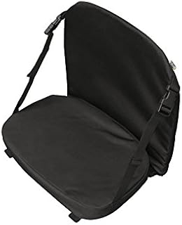 Pelican Boats - Premium Padded Canoe Seat – Universal Fit – PS0476-2 - Comfortable Seating with Back Support, Black