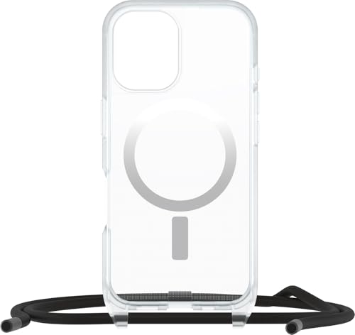Coque iPhone 16 Otterbox React Necklace MagSafe transparente avec collier réglable - 4