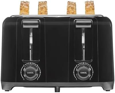 Proctor Silex 4 Slice Toaster with Extra Wide Slots for Bagels, C...