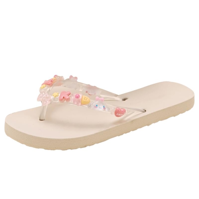 Girls Flip Flops Slides Sandal, Cute Summer Shoes for Girls Sliders