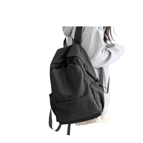 HYC00 Mochilas Escolares Grande Adolescentes Mochila Escolar Niña Niño Mochilas Colegio Instituto Mochila Hombre Mujer Escolar Universidad Portatil 14 Pulgadas School Bag Girls Casual Backpack, Negro