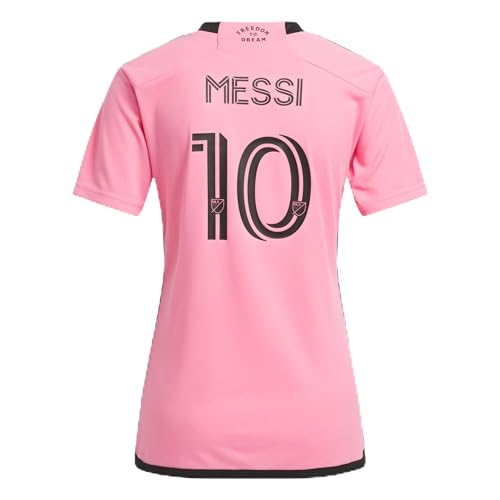 Inter Miami Messi 10 ピンクジャージ Amazon.com: adidas Inter Miami Women's Lionel Messi #10 2024