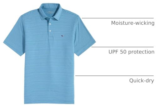 Image of vineyard vines Men's Bradley Stripe Sankaty Polo