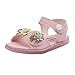 95sCloud-1 Kinder Baby Mädchen Princess Sandalen Lauflernschuhe mit Klettverschluss Sommer Kinderschuhe Mode Sommer Outdoor Hausschuhe Schuhe Flache Schuhe Krabbelschuhe 21-30 (Pink, 2.5-3Years)