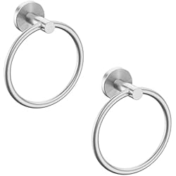 8 Pieces Bathroom Hardware Set Brushed Nickel Adjustable