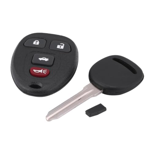 Llave con chip ID46 para Cobalt y Malibu con control remoto de 4 botones