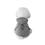 ペット服 Banksy バンクシー ゴリラ 犬服 パーカー フード付き 日本製 ドッグウェア 袖あり ペットウェア 可愛い 秋冬 防寒 暖かい 猫服 ペット用品 着脱簡単 脱毛保護 家着 お散歩 S