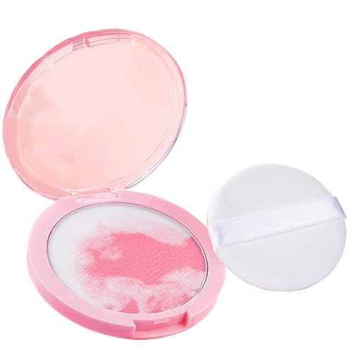zjhukfmc Polvo Compacto Maquillaje,Base De Maquillaje Mate Natural - Rubor Facial Duradero Para Viaje Y Piel Madura Regalo Familia Amigas Mujer