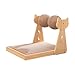 Baoblaze Cat Scratcher Lounge Bed Cat Scratching Mat Playing Sleeping Training Kitten Couch Scratcher Board for Kitten Pet Gift, with Ball