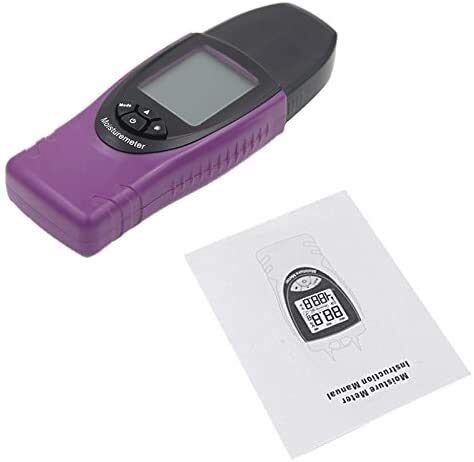 Cyfrowy tester wilgotności wilgotności do drewna Materiały budowlane Materiały budowlane, Wyświetlacz LCD
