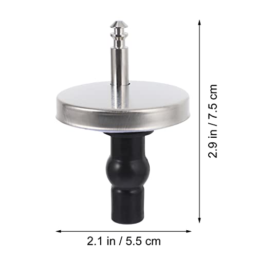 Tofficu 2Pcs Toilet Seat Hinge Fixing Top Fix Nuts Screws Fitting Household Toilet Seat Screws 55Mm Universal Fixing Bolt Expansion Screw Buckle Cover For Toilet Seat Hinges Replacement #TOP1
