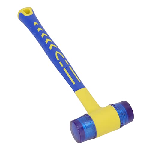 Martillo de Goma, Ergonómico Alta Elástica Reemplazable Cabezal de Martillo para Carpintería, Mesas, Azulejos