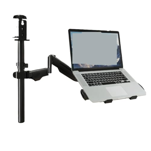 Support d'écran inversé et bras robotisé de levage pour un bureau moderne bien aménagé