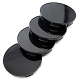 AutoE 4pcs 70mm/64mm Car Auto Wheel Center Hub Cover Cap for Honda Pilot /Accord (Black)