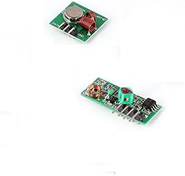Fivesix 1x 433Mhz RF transmitter and receiver kit for Arduino project