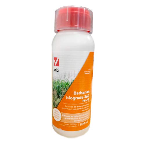 Herbicida VEBI BARBARIAN BIOGRADE 360 GLIFOSATE de 500 ml