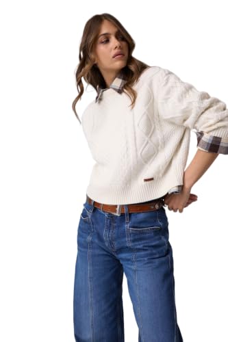 GUESS Wool-Blend Sweater Warm White