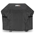 Weber Spirit and Spirit II 300 Series Premium Grill Cover, Heavy Duty and Waterproof, Fits Grill Widths Up To 50 Inches