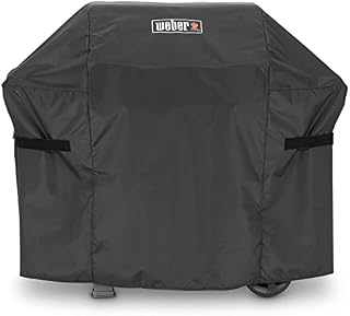Weber Spirit and Spirit II 300 Series Premium Grill Cover, Heavy Duty and Waterproof, Fits Grill Widths Up To 50 Inches
