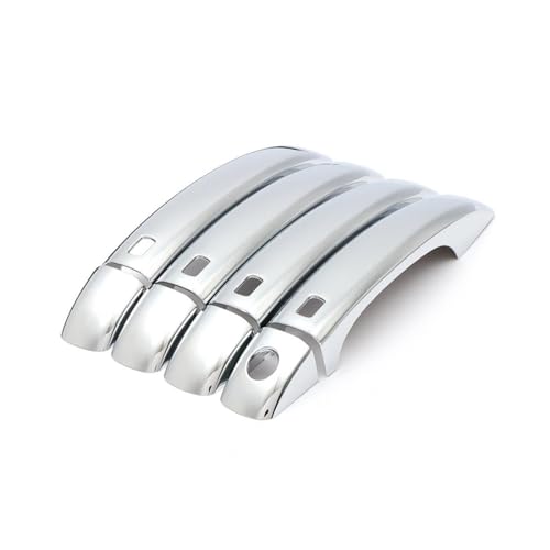 Poignée de porte de voiture pour Audi A4 B8 Q5 Q3 garniture noire style Handle 2