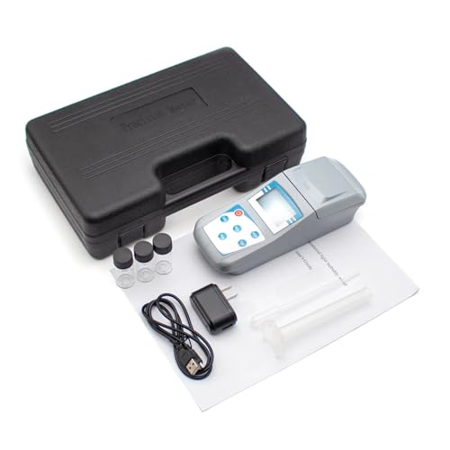 Toplionace Turbidímetro Digital Portátil Inteligente de 220V ZD-2A Medidor de Turbidez de Calidad del Agua Líquida Portátil Pantalla LED 0-200NTU