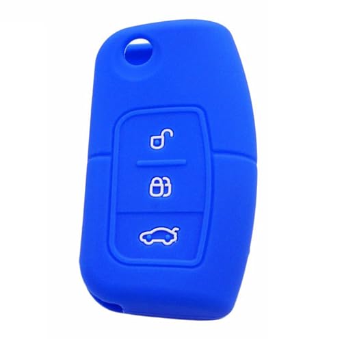 Étui clés voiture pour Ford Focus Fiesta Mondeo en silicone souple