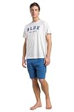 Lois Pijama Manga Corta Frayed para Hombre