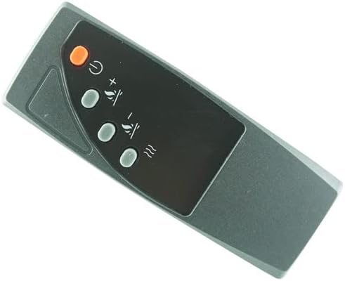 HCDZ Replacement Remote Control for Twin Star Duraflame DFS-550-22 DFS-550-22-BLK DFS-550-22-RED DFS-550-24 DFS-550-25 DFS-550-26 Freestanding Infrared Quartz Fireplace Stove
