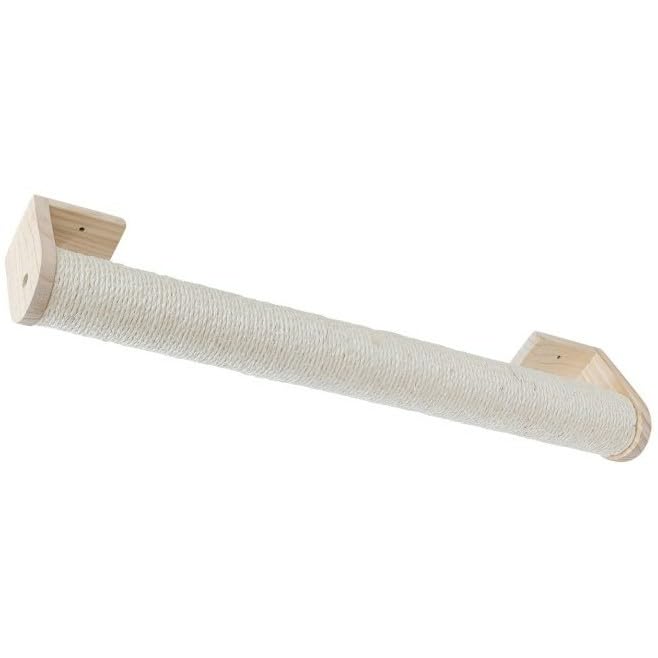Wandkratzsäule Für Katzen – 77 Cm Lang, Ø 8,5 Cm, Sisal Umwickelt, Inkl. Montagematerial, Für Kletterwand