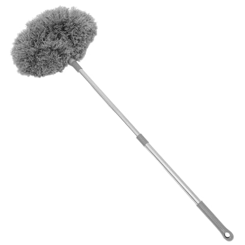 VALICLUD Ceiling Fan Cleaning Duster with Extension Pole Lightweight Cobweb Duster for Home Office Versatile Dust Removal Tool for High Ceilings Construction