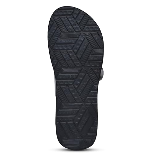 Image of Aaina Women's Black /grey Eva Heel Flora