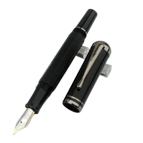 Stylo-plume à bille encre d'écriture PURYN jaune clair avec étui pour l'école