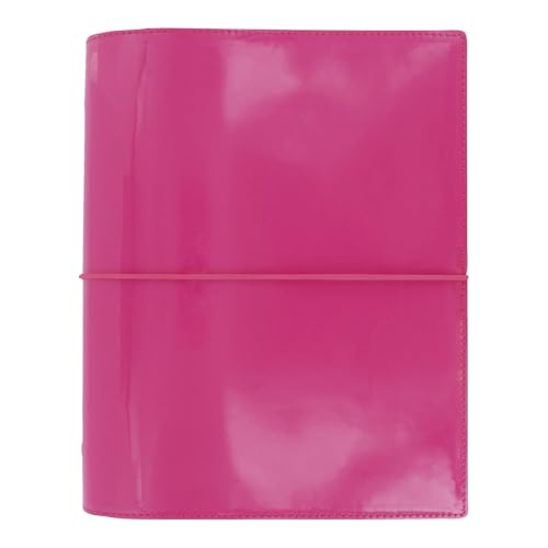 Organiseur Filofax Domino Patent A5 rose brillant à la finition contemporaine