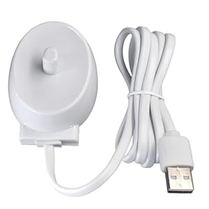 Charger Replacement for Oral B Electric Toothbrush IO Series 2 3 4 5 6, 3757, Inductive Charging Base Waterproof Power Cord Cable