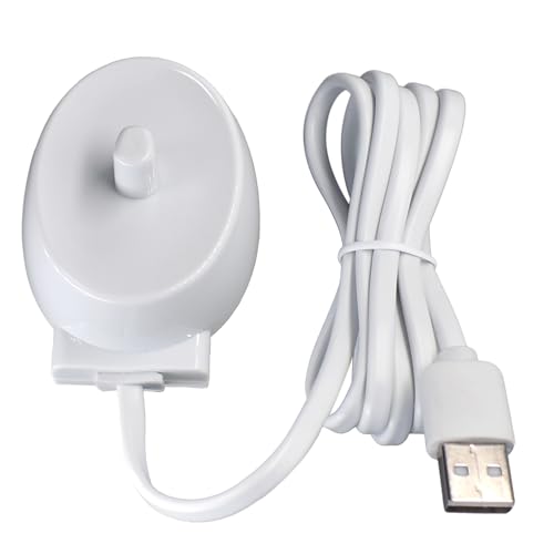 Charger Replacement for Oral B Electric Toothbrush IO Series 2 3 4 5 6, 3757, Inductive Charging Base Waterproof Power Cord Cable